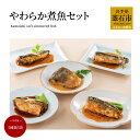 【ふるさと納税】 やわらか煮魚セット 鯖 秋刀魚 いわし 魚 惣菜 セット 無添加 レンジ 家族向け 調理済み おかず 三陸 岩手県 釜石市 お取り寄せ おすすめ 詰め合わせ 魚レトルト 魚 冷凍 海…