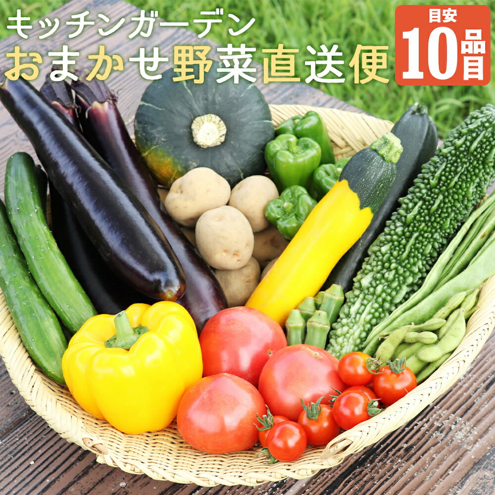 楽天岩手県二戸市【ふるさと納税】キッチンガーデンおまかせ野菜直送便 おまかせ 野菜 セット 詰め合わせ 目安10品目 岩手県 国産 東北産 冷蔵 送料無料