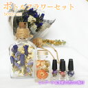 【ふるさと納税】 ボトルフラワー おすすめ ミニブーケ 季節の花の小瓶付き / りんどう ドライフラワー インテリア プレゼント おしゃれ 誕生日 贈り物 記念...
