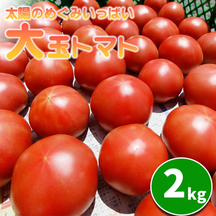 5位! 口コミ数「3件」評価「3.33」 こだわり 大玉 トマト 約 2kg ／ とまと 新鮮 野菜 2キロ やさい 夏 旬 旬野菜 夏野菜 国産 国内産 季節限定 季節野菜 サラ･･･ 