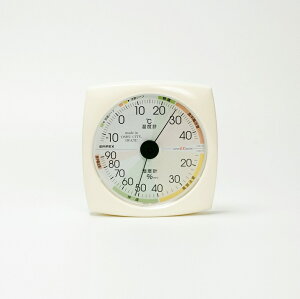 【ふるさと納税】EMPEX 高精度UD温・湿度計 EX-2811 健康 マグネット式 見やすい ユニバーサルデザイン[AJ012]