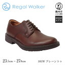 7位! 口コミ数「0件」評価「0」 リーガル Regal Walker 【2週間程度で発送】 革靴 紳士ビジネスシューズ プレーントゥ ダークブラウン 101W 数量限定 奥･･･ 