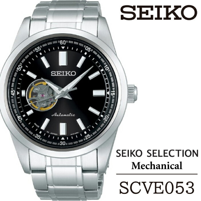 【ふるさと納税】 SEIKO 腕時計 SCVE053 セイコー セレクション メカニカル ／ 岩手県 雫石町 時計 ウォッチ ウオッチ 男性用 メンズ ビジネス フォーマル カジュアル 高級 プレゼント 贈答用 ギフト ブランド 父の日 成人祝い 就活 社会人 応援 記念日 お祝い 送料無料