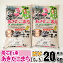 【ふるさと納税】 ◆玄米◆ あきたこまち 20kg 20キロ