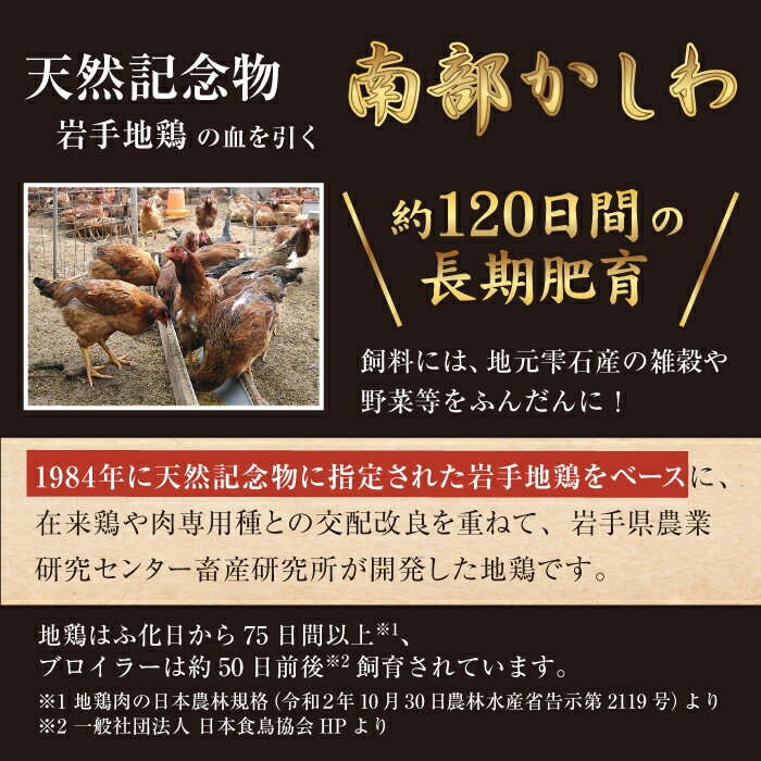 【ふるさと納税】 地鶏 南部かしわ もも むね 400g 3ヶ月 定期便 鶏肉 チキン モモ もも肉 ムネ むね肉 鶏モモ 鶏もも 鶏むね 鶏ムネ ヘルシー お取り寄せ 自宅用 家庭用 贈答用 贈り物 特産品 お中元 御中元 お歳暮 御歳暮 ギフト 国産 岩手県 雫石町 送料無料 九戸屋肉店