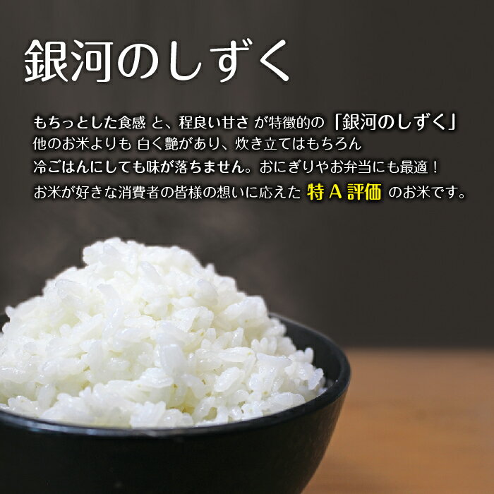 【ふるさと納税】 銀河のしずく 精米 12kg 12キロ 12ヶ月 定期便 窒素ガス充填梱包 岩手県 雫石町 米 こめ コメ 白米 国産 ごはん ご飯 特A ブランド米 おにぎり 弁当 お弁当 ライス ブランド 長期保存 鮮度長持ち お取り寄せ 農家直送 産地直送 送料無料 人気 みのり片子沢