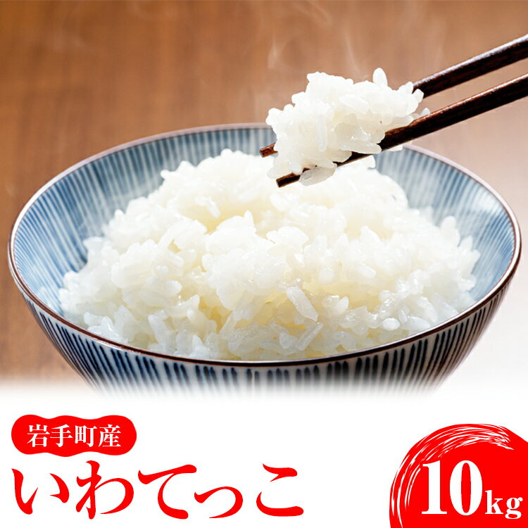 令和5年産 岩手町産いわてっこ 10kg(5kg×2袋)※着日指定不可※離島への配送不可