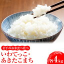 18位! 口コミ数「0件」評価「0」岩手のお米食べ比べ いわてっこ4kg（2kg×2袋）・あきたこまち4kg（2kg×2袋）※着日指定不可※離島への配送不可