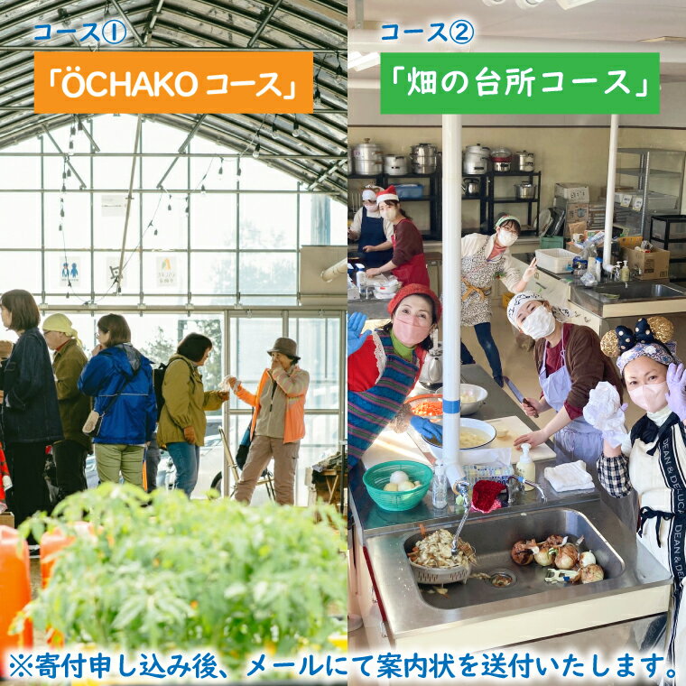 【ふるさと納税】畑(畑多楽縁)or畑の台所の現地ご案内チケット (一般社団法人くらしの研究室)(EY002)その2
