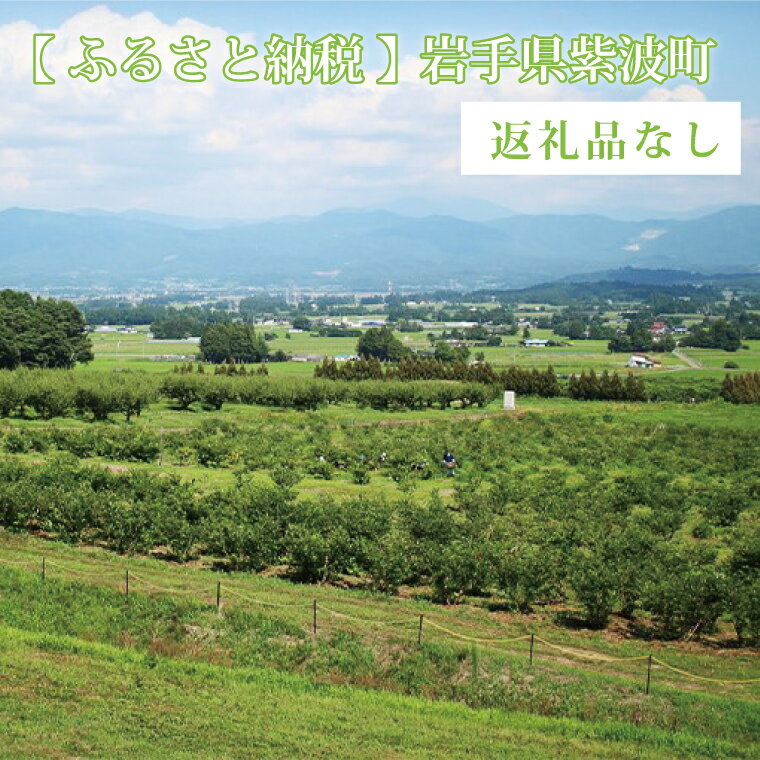 岩手県紫波町 返礼品なし お礼の品を辞退する(1,000円単位でご寄付いただけます)