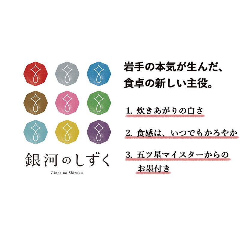 【ふるさと納税】米 10kg 令和3年 白米 KG05-01金色の風・銀河のしずく食べ比べセット10kg（各種5kg）