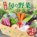 15位! 口コミ数「0件」評価「0」旬のお野菜セット 6〜15品 楽天限定 季節 旬 春野菜 夏野菜 秋野菜 金ケ崎町 旬 新鮮 野菜 セット 詰め合わせ おまかせ