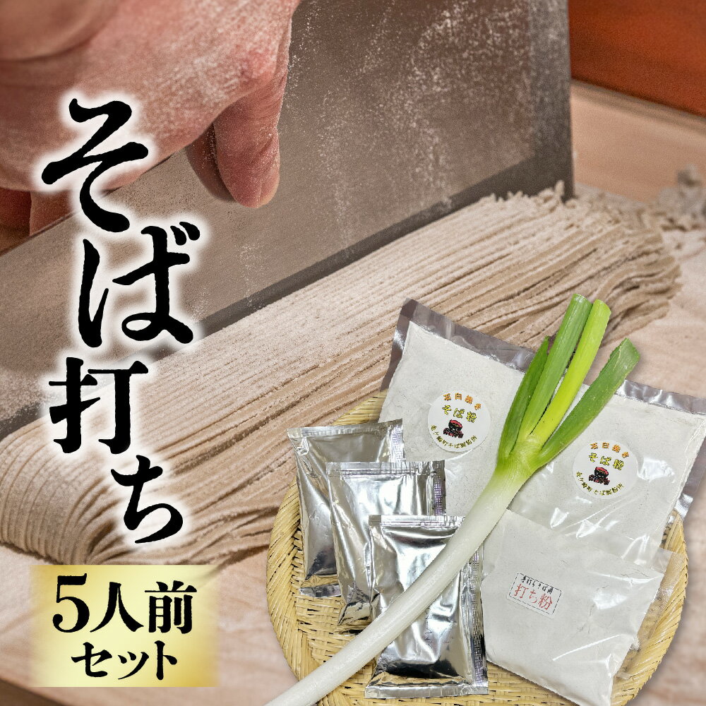 そば 手作り お試し 産直ろくちゃん そば 作り セット 5人前 ねぎ 付 体験 蕎麦そば粉 そば打ち 岩手県 金ケ崎町 年越し 新着