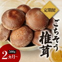 29位! 口コミ数「0件」評価「0」定期便 椎茸 国産 菌床 A品 500g ごちそう 生椎茸 生しいたけ しいたけ きのこ 出汁 肉厚 料理 お取り寄せ 岩手 岩手県 岩手県･･･ 