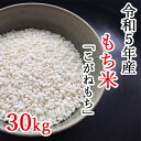 30位! 口コミ数「0件」評価「0」【令和5年産】平泉町産もち米 こがねもち 30kg　令和5年 精米 岩手 平泉 ひとめぼれ もち米 もち 餅 糯米