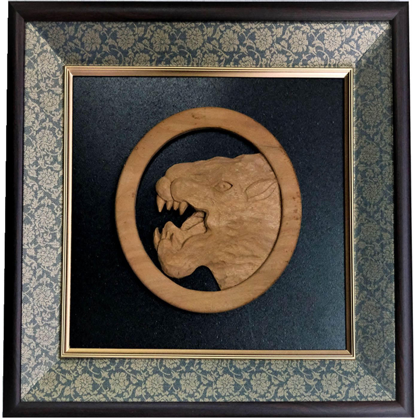 【ふるさと納税】 木彫り干支《寅》プレート / 井波彫刻 木彫り 手彫り 木製 欅 けやき 伝統工芸品 置物 オブジェ 美術品 アート 干支 十二支 オリジナル インテリア 雑貨 お正月