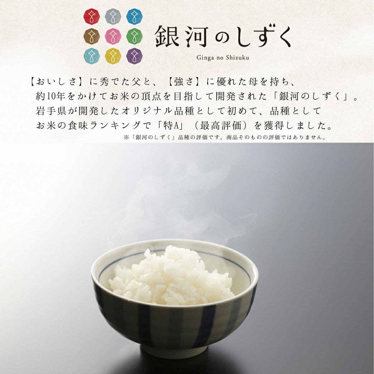 【ふるさと納税】 岩手県産精米 銀河のしずく 5kg /お米 岩手県産 白い 艶 冷めてもおいしい 白米 国産米 5キロ【#0130-05】