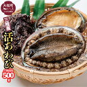 【ふるさと納税】活アワビ約500g（4