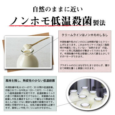 【ふるさと納税】なかほら牧場 お試し牛乳ミニボトル5本セット【配送不可地域：離島】【1499580】