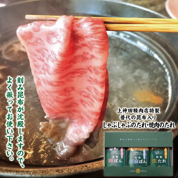 【ふるさと納税】 しゃぶしゃぶ 肉 いわて牛 黒毛和牛 しゃぶしゃぶ用 500g 手作りのたれ3種詰合せ セット 冷蔵配送 牛肉 国産