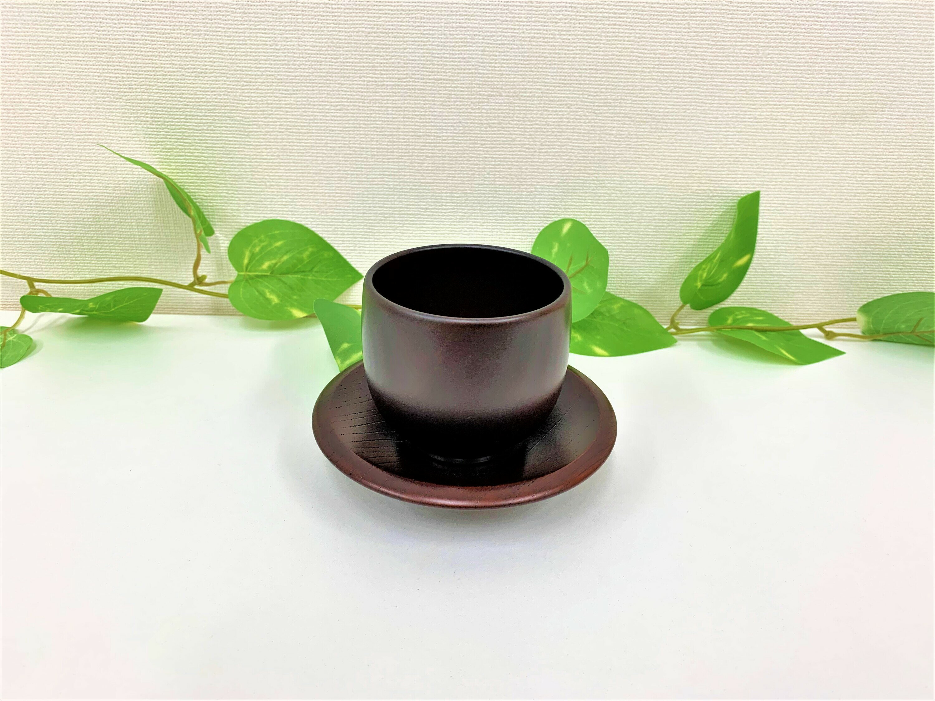 35位! 口コミ数「0件」評価「0」大野木工フリーカップ＆茶托（着色）