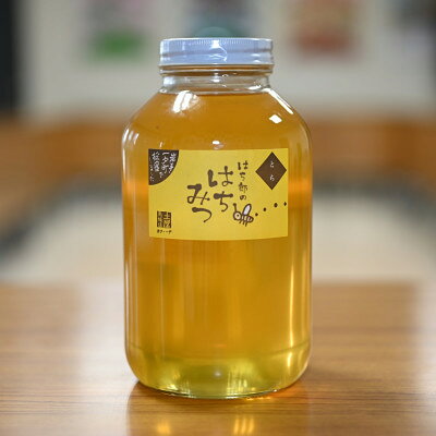一戸町産はちみつ はち郎のはちみつ一升2.4kg(とち)【1788094】