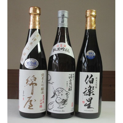 1位! 口コミ数「1件」評価「5」【宮城3蔵】飲み比べセット　720ml×3本【1347304】