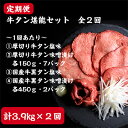 【ふるさと納税】【2ヵ月毎定期便】仙台名物牛タン堪能贅沢セット全2回【配送不可地域:離島】【4012599】