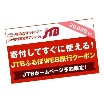 【仙台市】JTBふるぽWEB旅行クーポン（30,000円分）