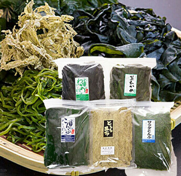 【ふるさと納税】石巻市十三浜産・潮騒（わかめ・こんぶ）セット 塩蔵 茎わかめ 昆布 とろろ 宮城