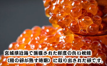 【ふるさと納税】宮城県産いくら醤油漬け 500g