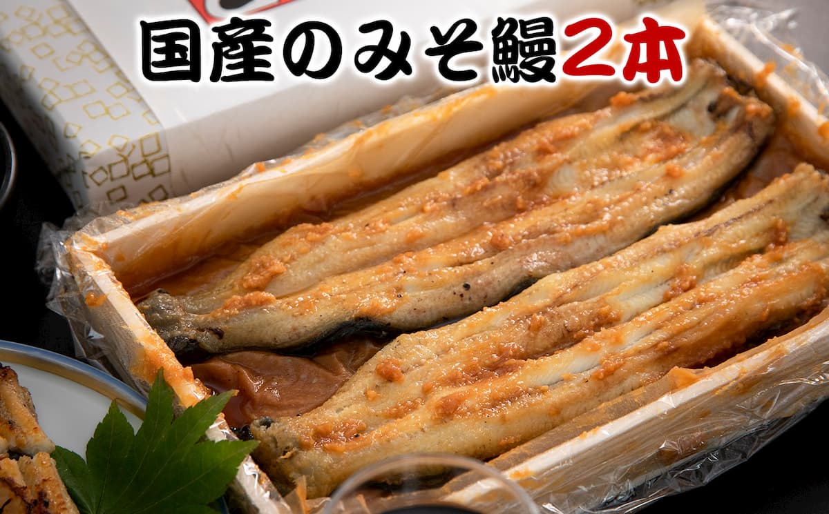 【ふるさと納税】鰻 鰻割烹のみそ鰻 2本入 冷蔵 土用丑の日 国産 うなぎ ウナギ 白焼き 蒲焼き かば焼き ひつまぶし うな重 仙台味噌 味噌漬け特集 みそ漬 ミソ漬 高砂長寿味噌 西京漬 グルメ 早起き せっかく宮城県 石巻市 お取り寄せ 八幡家 父の日 ギフト 贈答用 送料無料