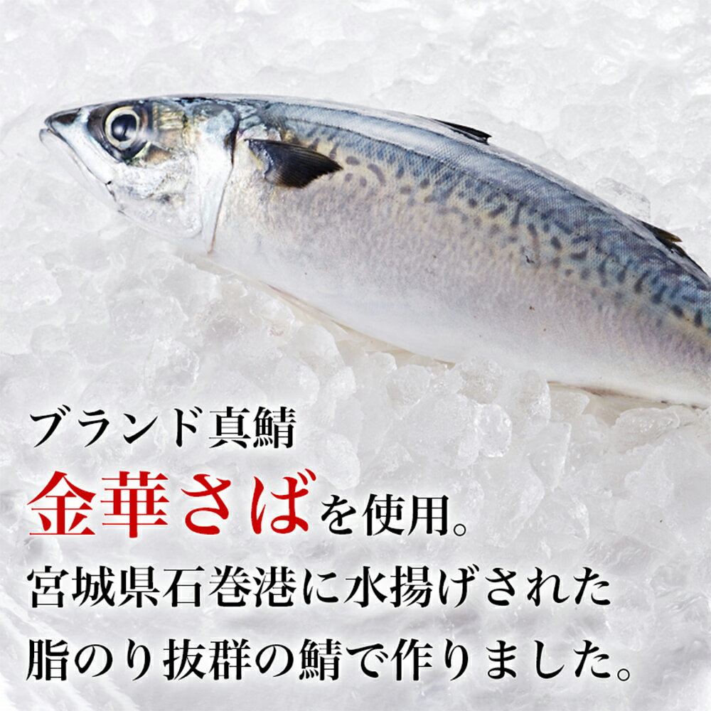 【ふるさと納税】金華サバ 無添加 オラの金華味 鯖水煮 100g×3~50パック さば 水煮 レトルトパウチ 小分け 個包装 缶詰じゃない 常温保存 宮城県 石巻市