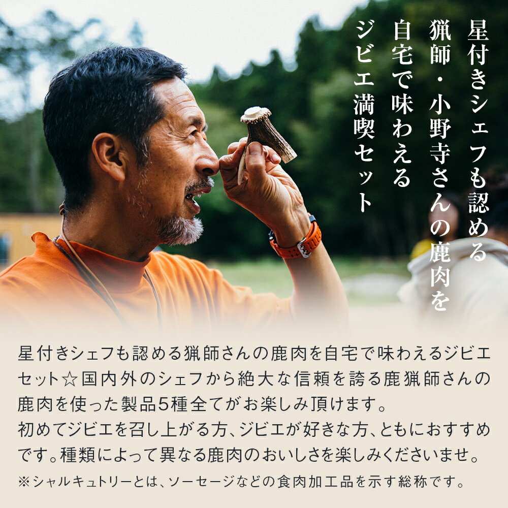 【ふるさと納税】ナチュラルジビエシャルキュトリー満喫セット
