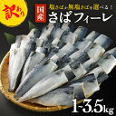 【ふるさと納税】 さば 訳あり 国産さば 塩さば or 無塩さば さばフィレ 塩サバ 1kg 3kg 3.5kg 量が選べる 冷凍 サバ 魚 切身 フィレ 鯖 ...
