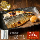【ふるさと納税】金華さば 一夜干し 3.6kg ( 240g × 15パック ) 冷凍 個包装 さば 鯖 魚 青魚 金華鯖 切り身 小分け ご家庭用 焼き魚 焼魚 おかず お弁当 焼くだけ 簡単調理 惣菜 和風惣菜 干物 サバ フィレ 鯖フィレ サバフィレ フィーレ 切身 宮城県 石巻 石巻市