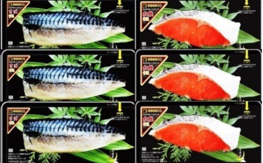 仙台漬魚レンジでふっくら焼魚ギフト6P 04203-0047]