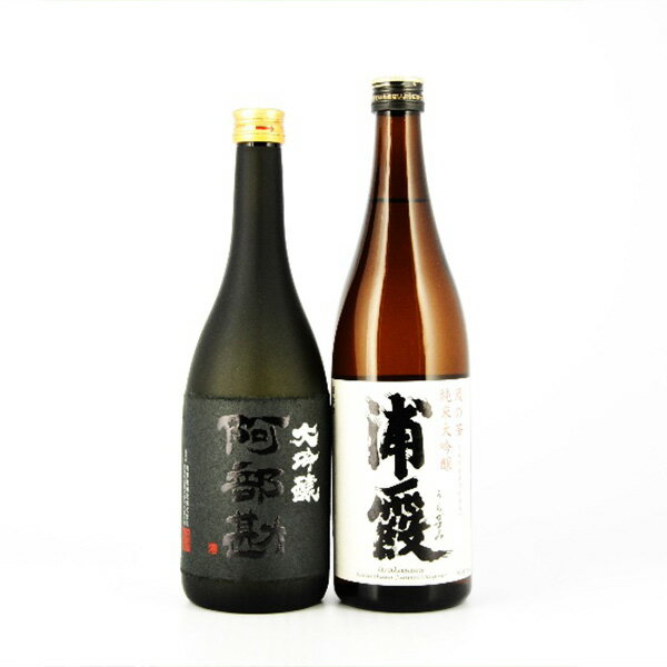 相原酒店　蔵の華 純米大吟醸 浦霞・阿部勘 大吟醸　各720ml　【04203-0820】