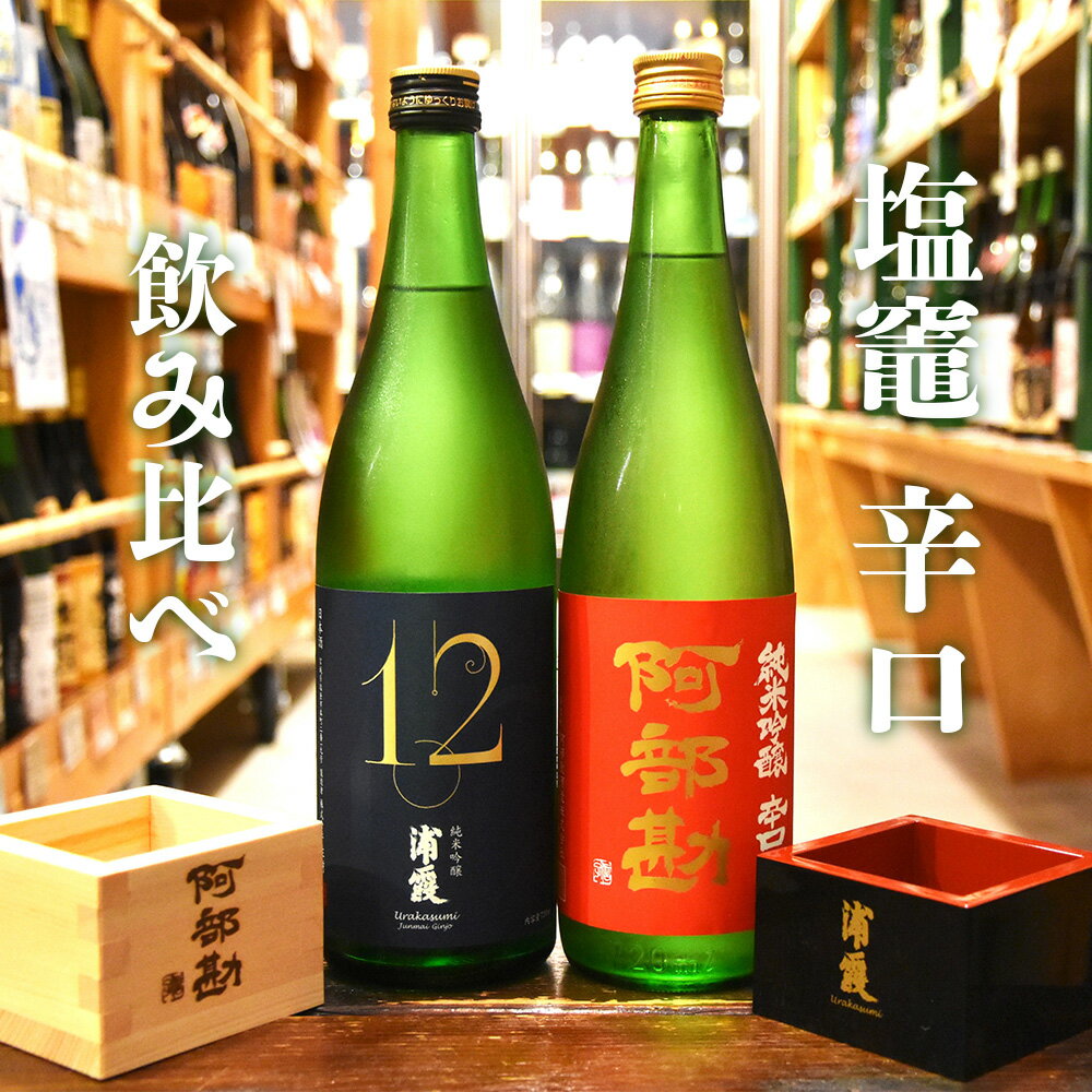 【ふるさと納税】楽天限定 日本酒 飲み比べ 辛口 2本セット 「塩竈・純米吟醸 辛口 飲み比べ 720ml ×2本セット」 飲み比べセット お酒 酒 sake ...