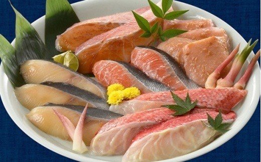 手づくり魚漬[龍宮伝]玉手箱(レンジ調理可) [04203-0042]