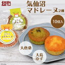 14位! 口コミ数「0件」評価「0」【和菓子職人が作る】気仙沼マドレーヌ 2種10個 [菓匠 紅梅 宮城県 気仙沼市 20560496] お菓子 スイーツ 和菓子 菓子