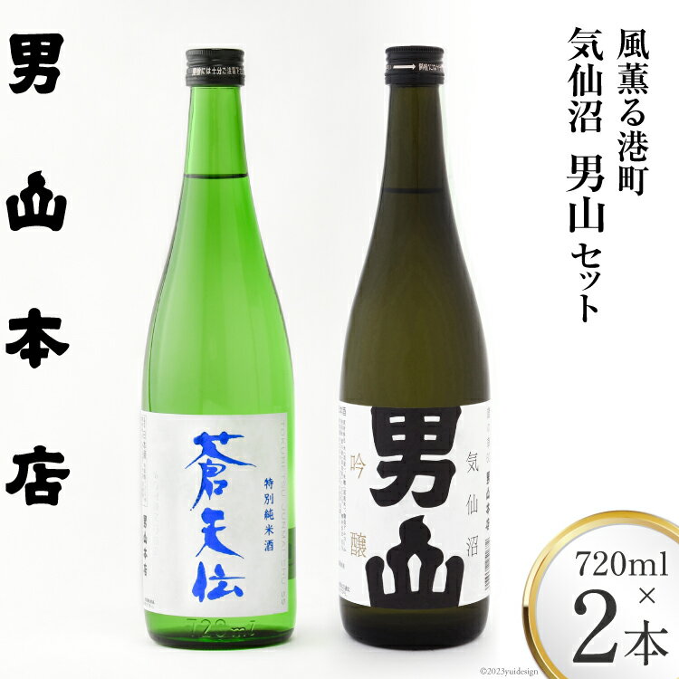 【ふるさと納税】【風薫る港町】気仙沼男山セット 720ml×