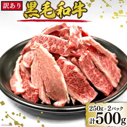 訳あり 黒毛和牛 切り落とし 500g [フィールドナウ 宮城県 気仙沼市 20563132] 肉 精肉 焼き肉 焼肉 不揃い 訳あり 小分け 冷凍