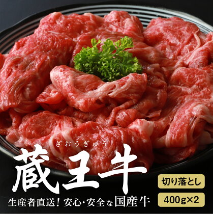 蔵王牛切り落とし800g(400g×2) 牛肉 切り落とし 800g 400g×2 モモ 肩 バラ 焼き肉 しゃぶしゃぶ 蔵王牛 高級 ギフト お中元 お歳暮 美味しいもの お取り寄せグルメ お祝い 誕生日 お肉 ふるさと納税 宮城県 白石市 【03160】