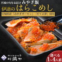 【ふるさと納税】伊達のはらこ飯 選べる 1人前 ~4人前 みやぎ飯 宮城さーもん 漁亭浜や 魚介 魚介類 海鮮 郷土料理 はらこ飯 ふるさと納税 いくら ふるさと納税 イクラ 鮭 鮭いくら イクラ醤油漬け 惣菜 魚卵 丼 食品 グルメ 取り寄せ 名取市 ふるさと納税