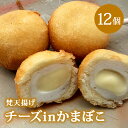 【ふるさと納税】梵天揚げ チーズinかまぼこ 12個入り
