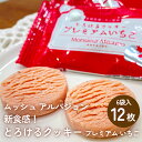 【ふるさと納税】 ムッシュ アルパジョン 新食感!とろけるクッキー プレミアム いちご 2枚入り6袋入合計12枚 ベルギー産 チョコレート 使用