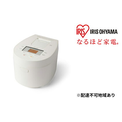 IHジャー炊飯器 3合 RC-IL30-W ホワイト　【キッチン用品・調理家電】