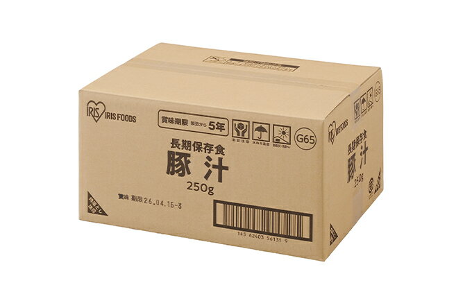 【ビタミン】 災対食パウチ豚汁 250g×6袋 :宮城県角田市 でおいしく