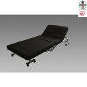 【ふるさと納税】ベッド シングル ソファベッド 折りたたみ リクライニング アイリスオーヤマ 完成品 OTB-SFN ブラック/シルバー | 新生活